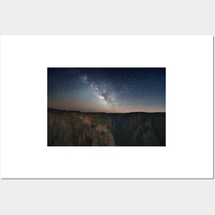 Black Canyon Milky Way Posters and Art